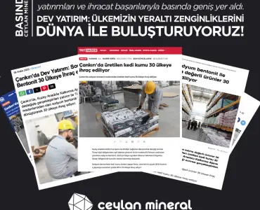 Ceylan Mineral On Press: We unearths and offers our underground wealth to the world!